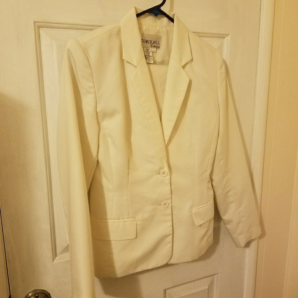 TOWER HILL COLLECTION CREAM SUIT